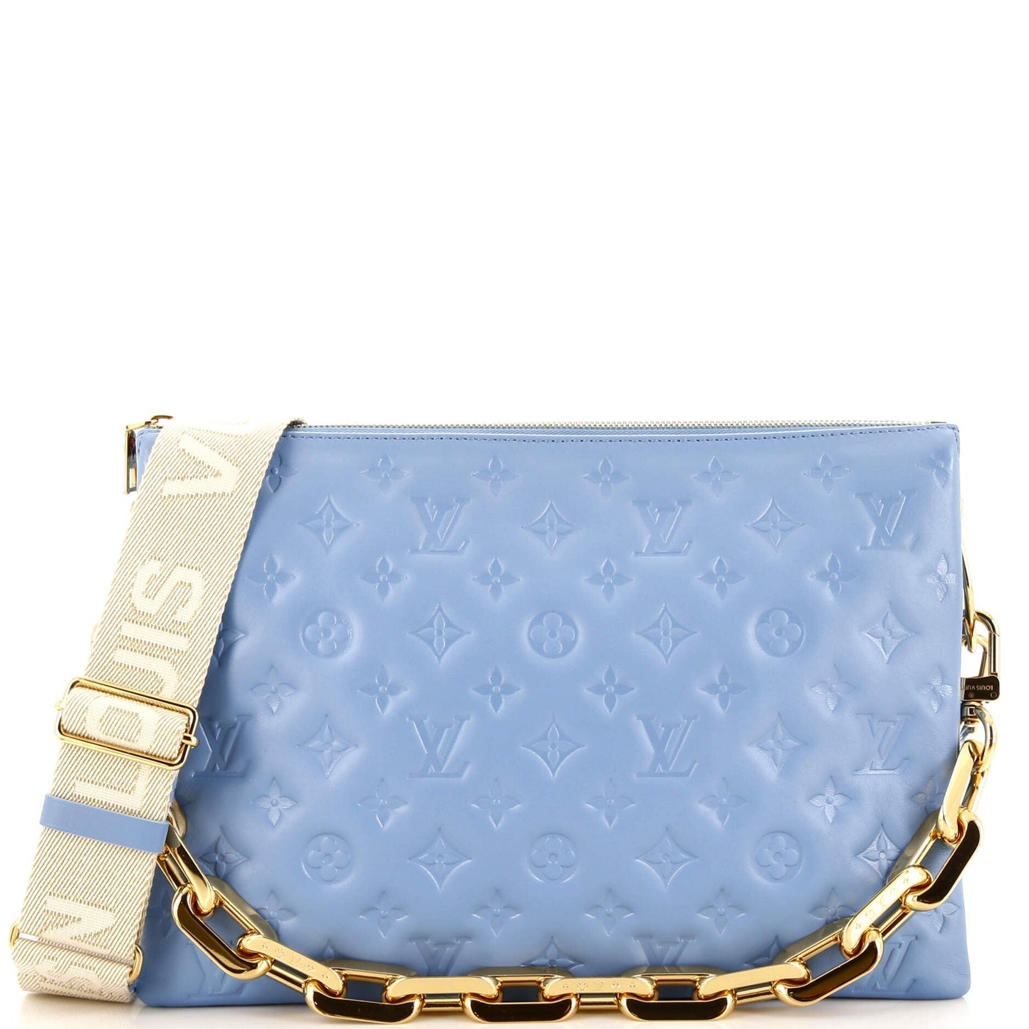 Louis Vuitton Coussin Bag Embossed Lambskin Mm Monogram Shoulder Bag Lambskin Mm2912011