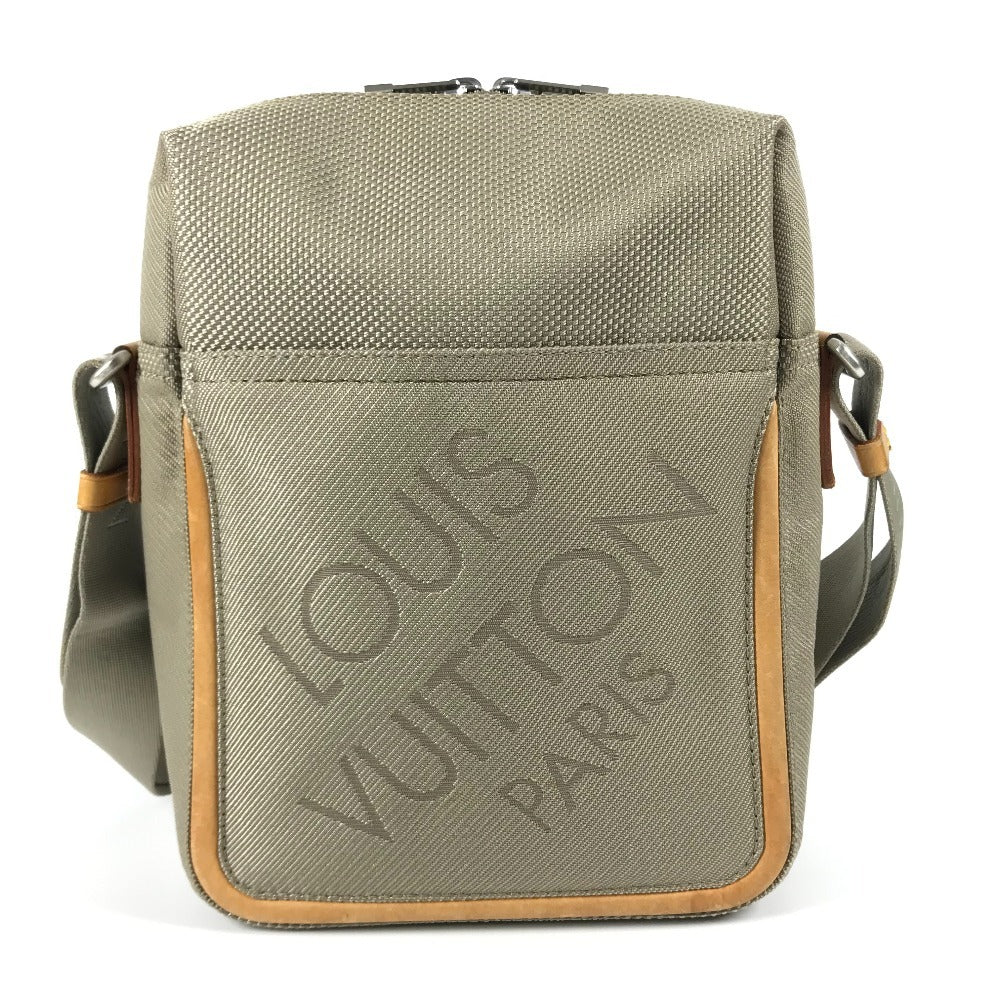 Louis Vuitton M93041 Damier Jean Geant Sitadan Monogram Canvas Gray Shoulder Bag