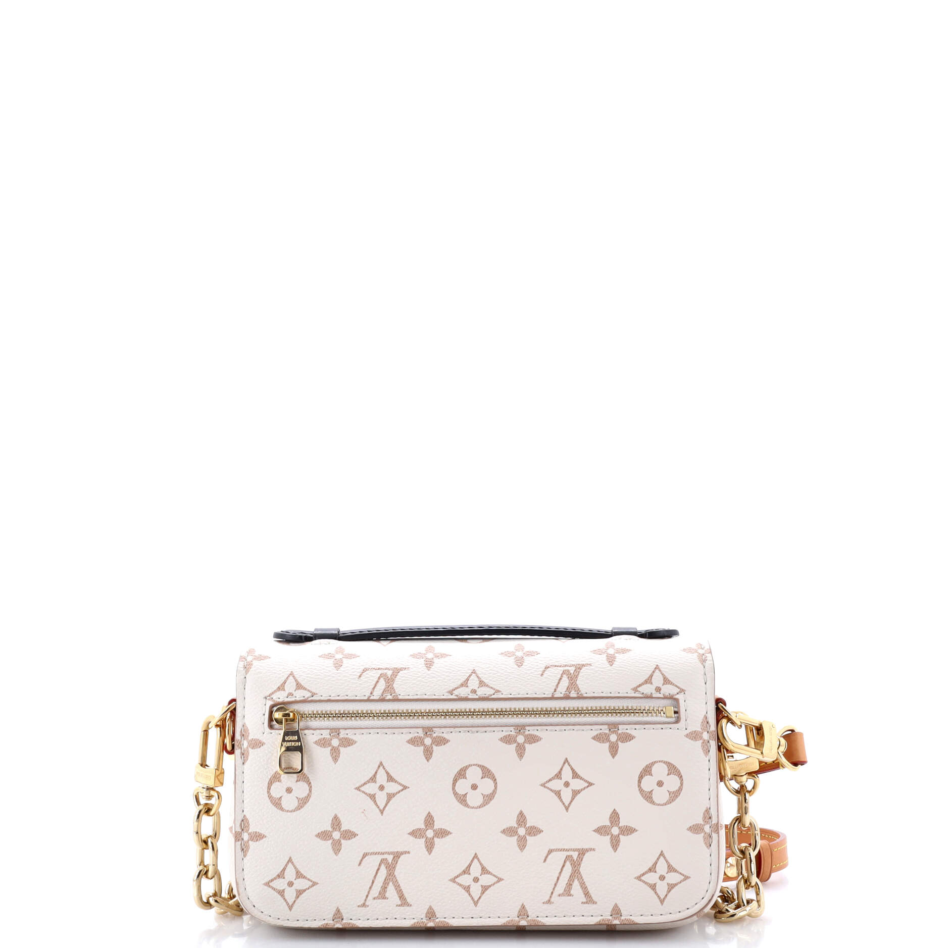 Louis Vuitton Pochette Metis Dune East West Handbag Canvas Monogram Travel Bag
