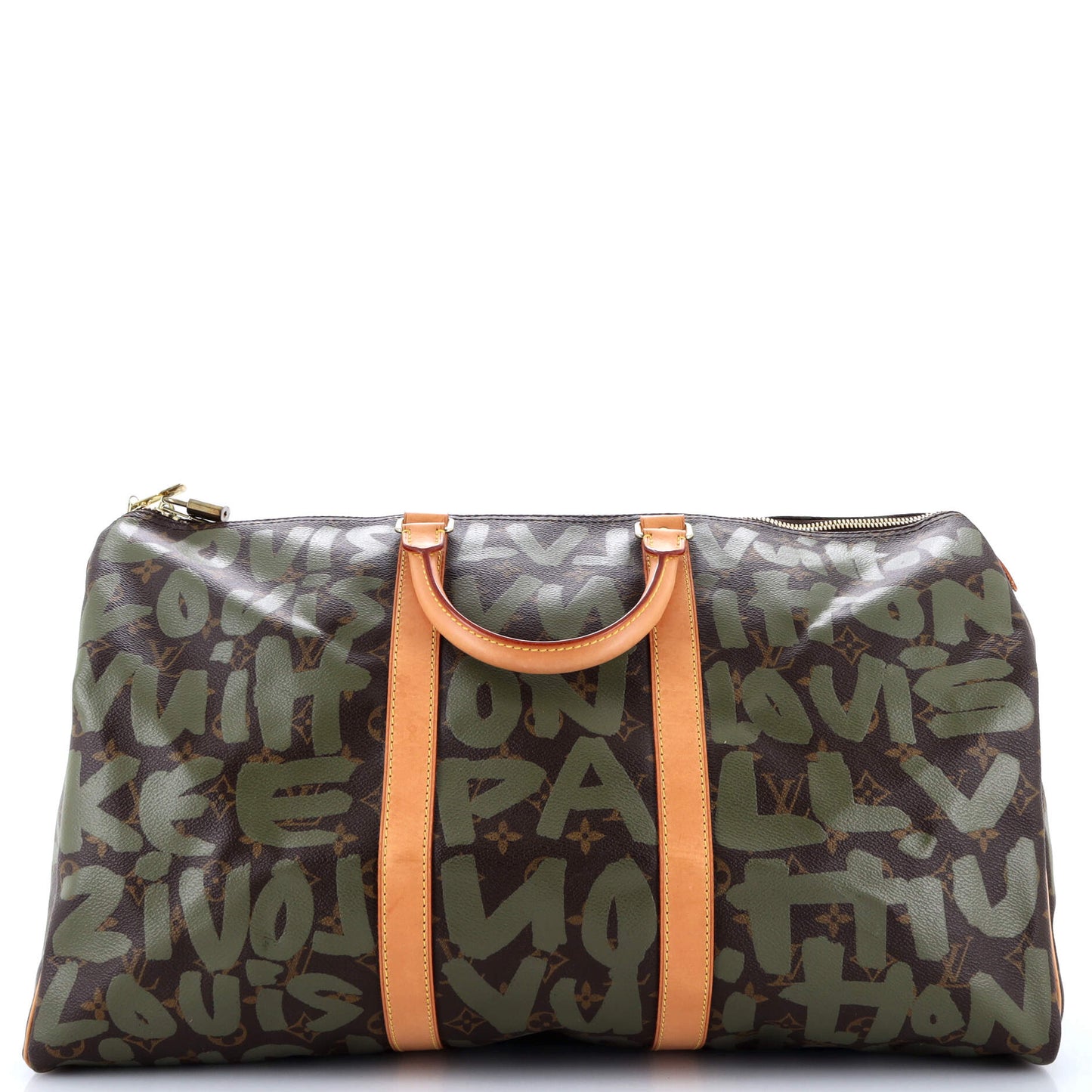 Louis Vuitton Keepall Bag Limited Edition Graffiti Monogram Travel Bag