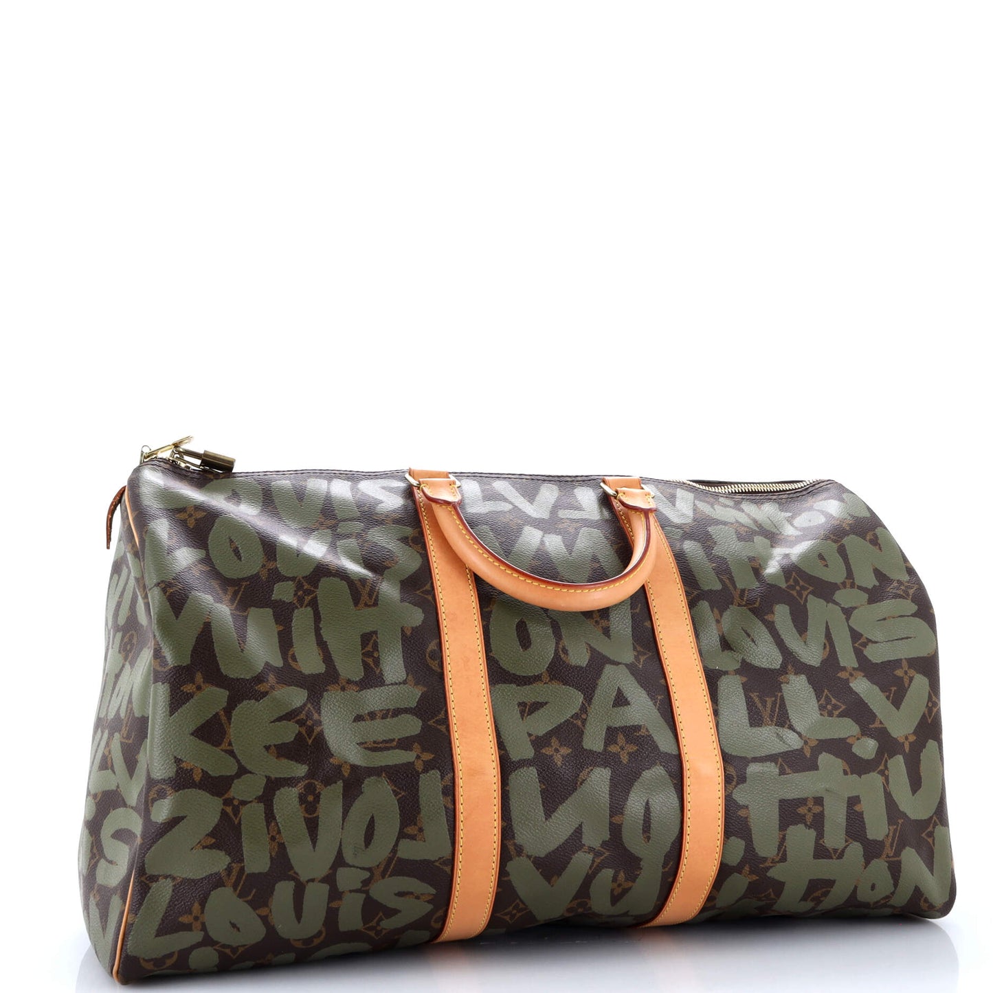 Louis Vuitton Keepall Bag Limited Edition Graffiti Monogram Travel Bag