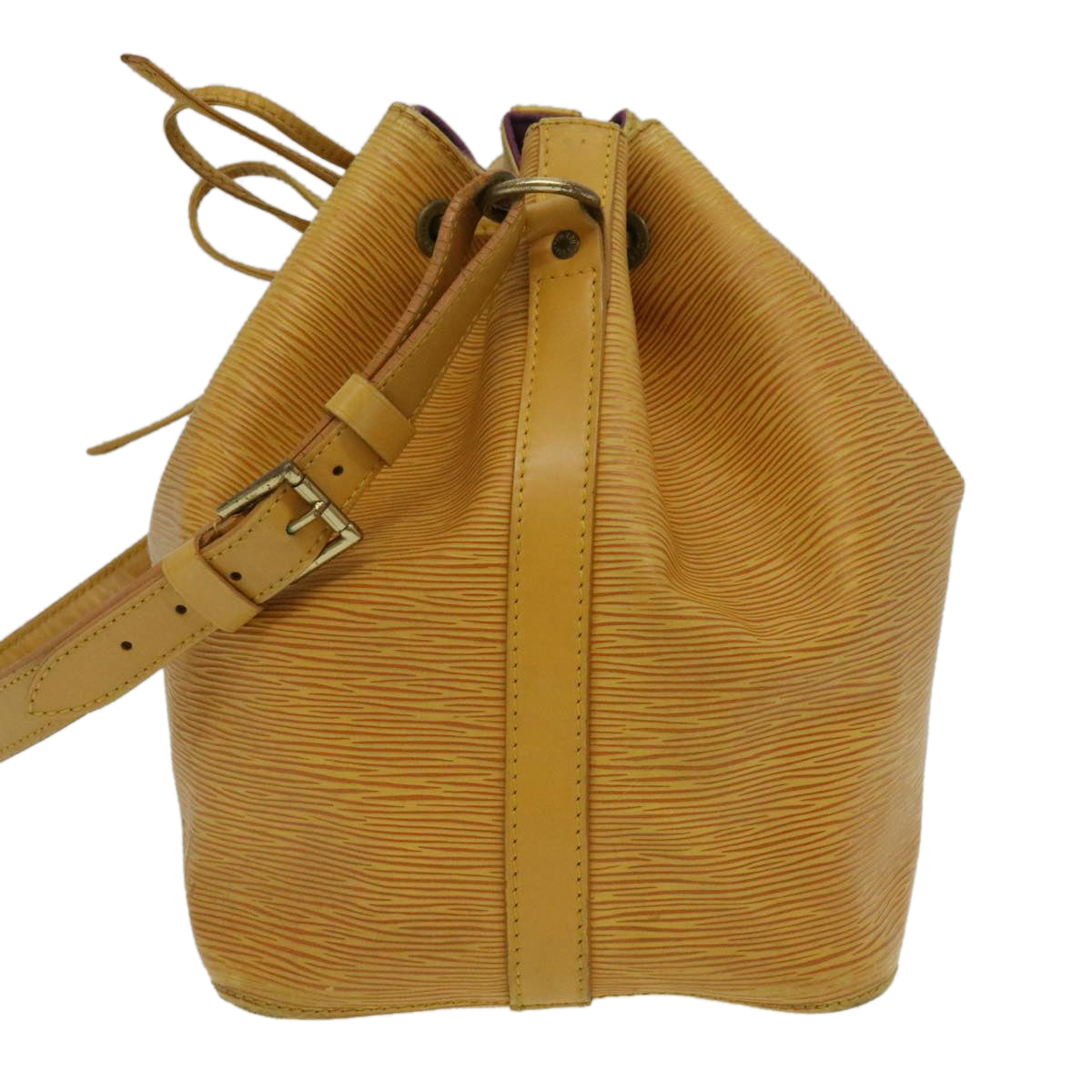 LOUIS VUITTON Epi Petit Noe Shoulder Bag Yellow M44109 LV 29298