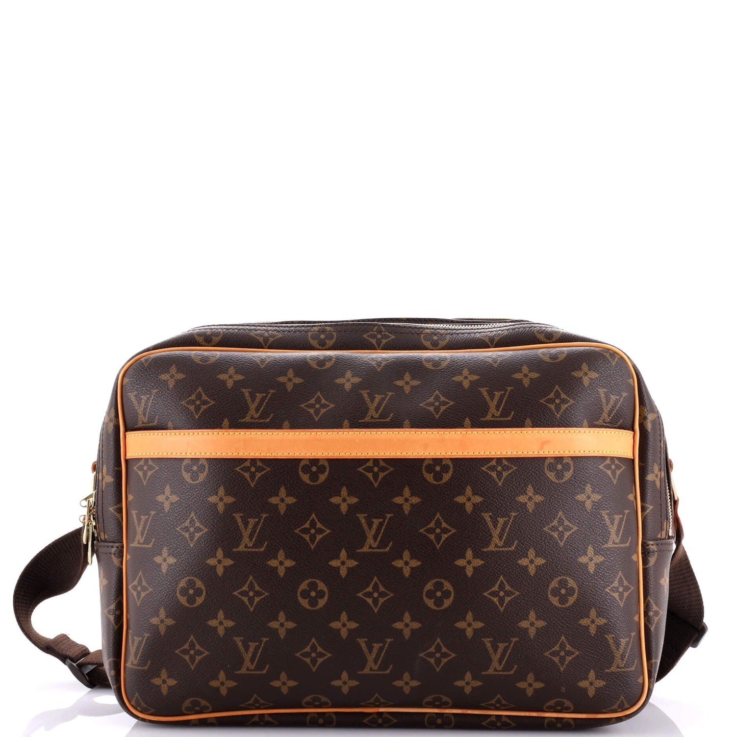 Louis Vuitton Reporter Bag Gm Canvas Monogram Travel Bag