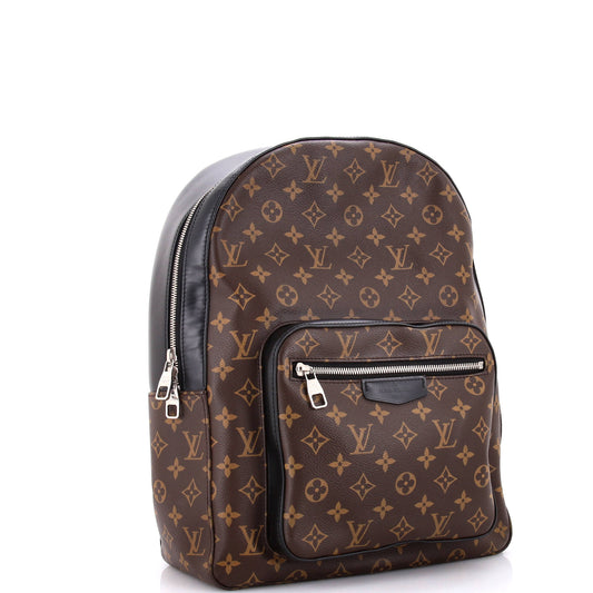 Louis Vuitton Josh Backpack Macassar Canvas Monogram