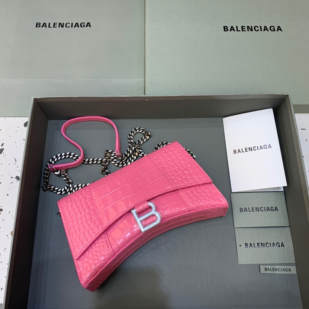 Top Quality Hourglass Wallet On In For Pink Chain Crossbody Bag