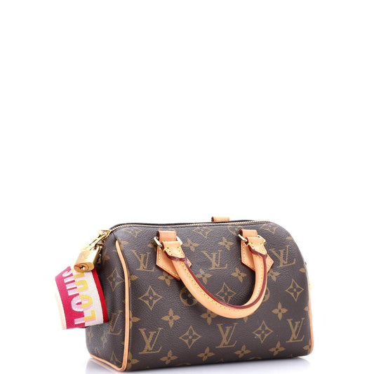 Louis Vuitton Speedy Bandouliere Bag Canvas Monogram Shoulder Bag Canvas 202953331