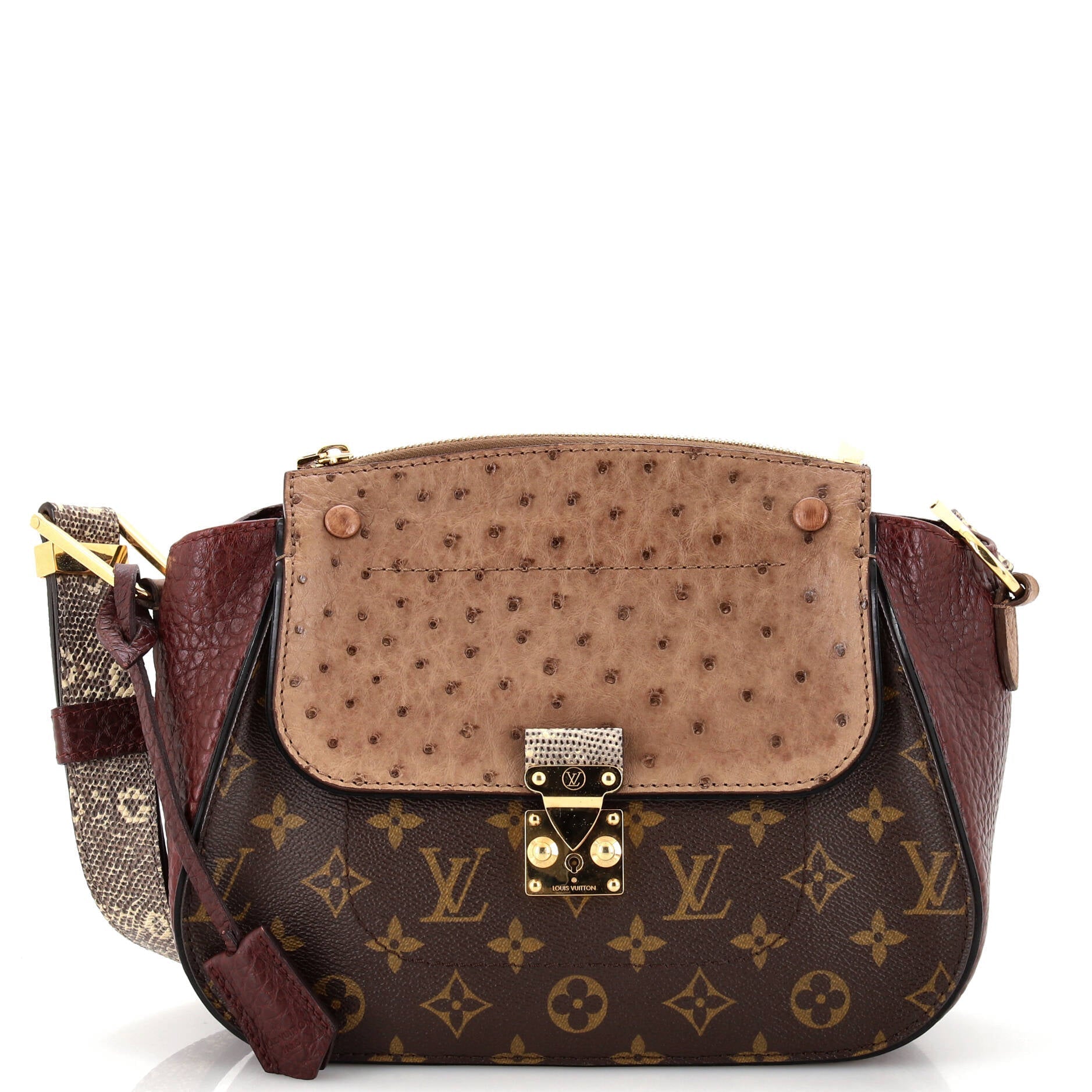Louis Vuitton Majestueux Shoulder Bag And Exotics Canvas Monogram