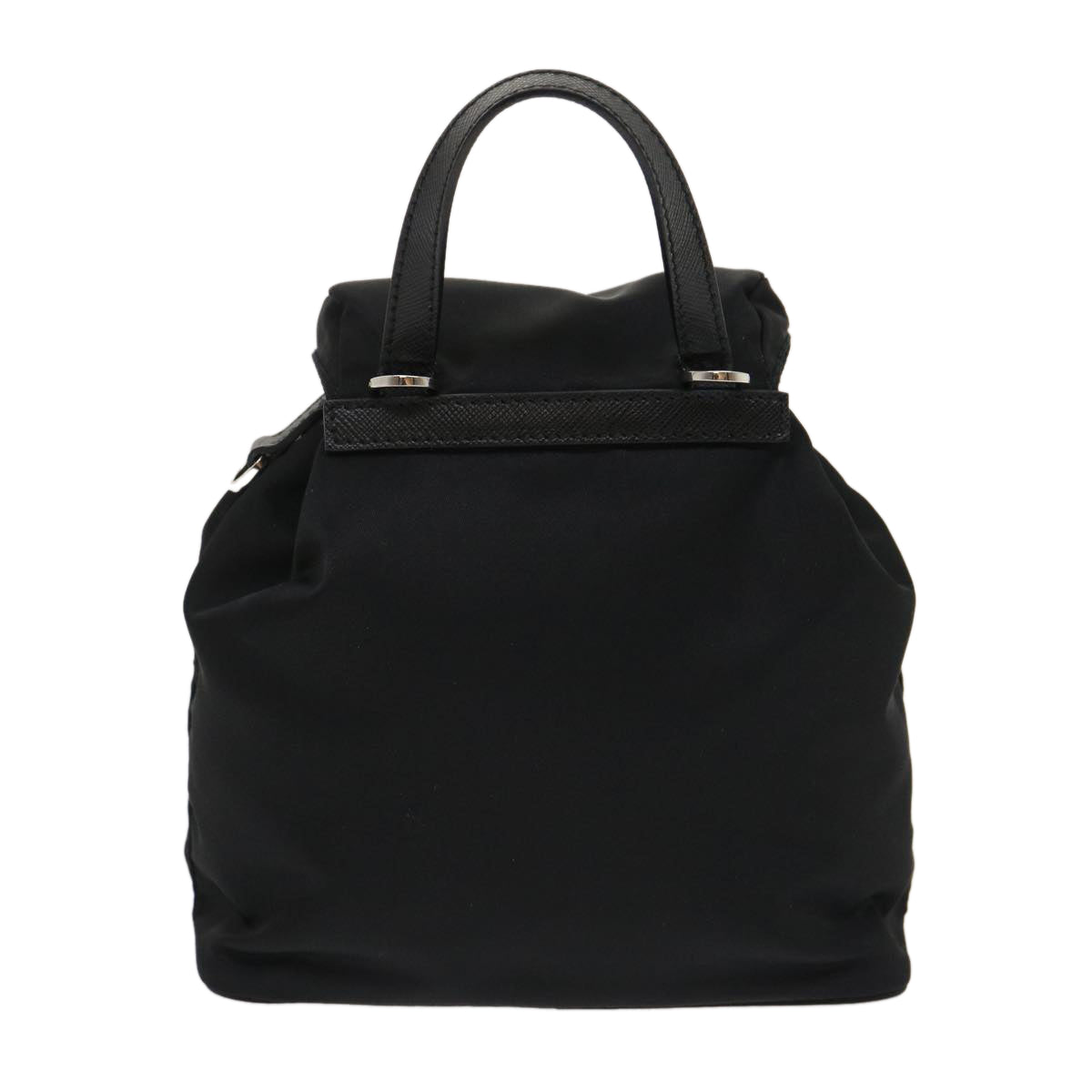 Prada Shoulder Bag Nylon Black Mini