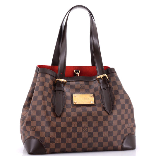 Louis Vuitton Hampstead Handbag Damier Mm Tote Bag