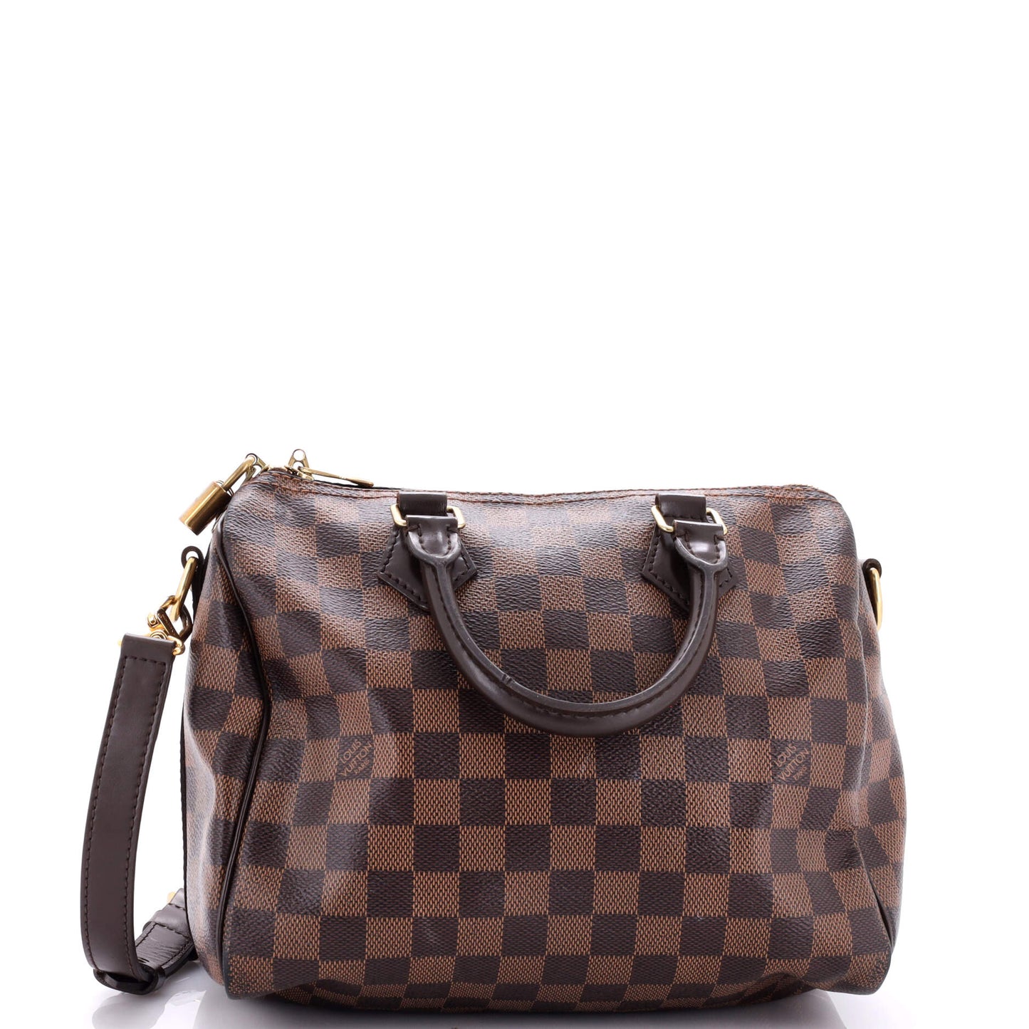 Louis Vuitton Speedy Bandouliere Bag Damier Travel Bag