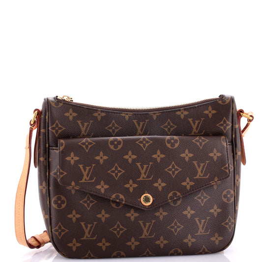 Louis Vuitton Mabillon Shoulder Bag Canvas Monogram