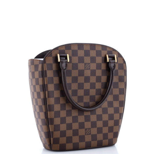 Louis Vuitton Sarria Handbag Damier Vertical Travel Bag