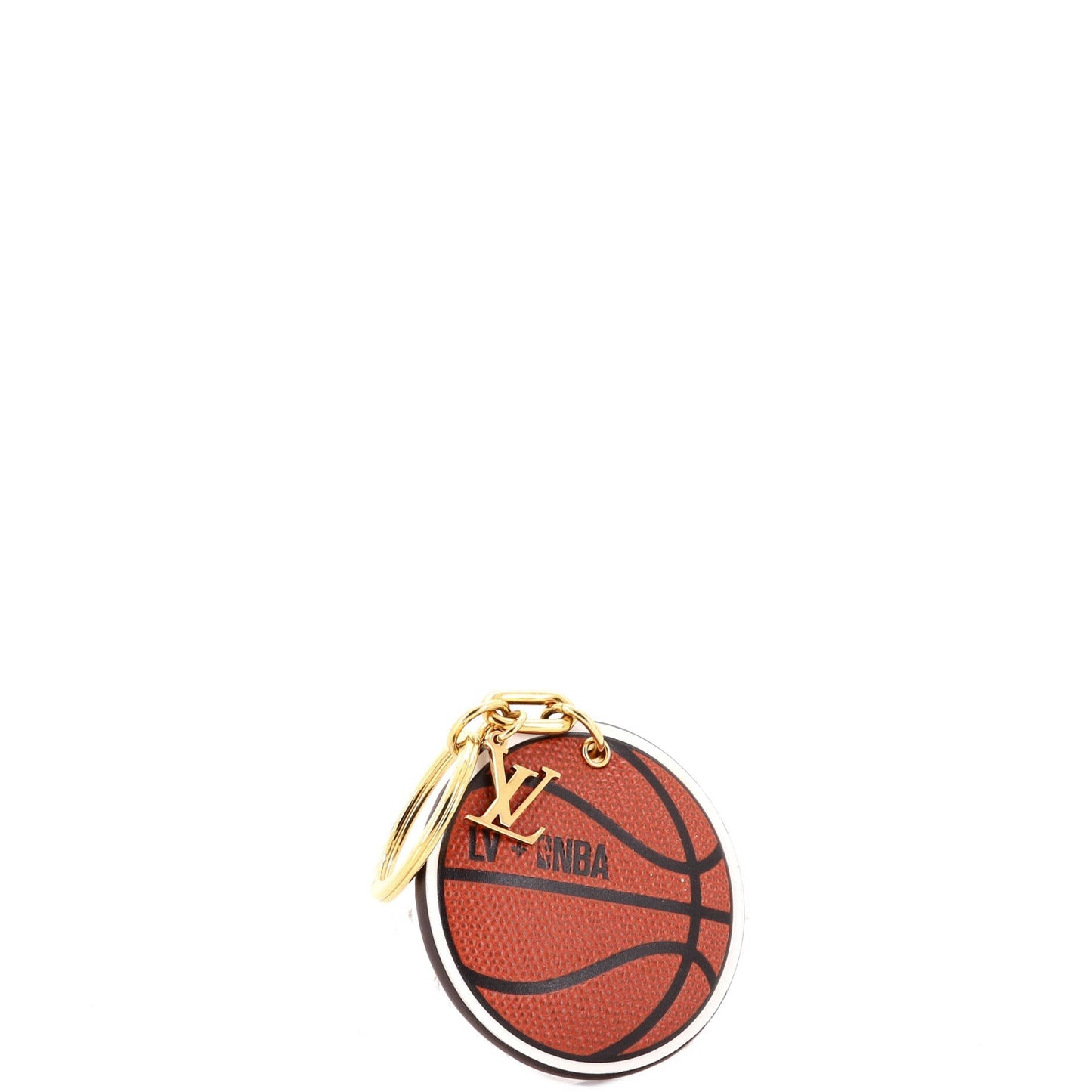 Louis Vuitton LV Lv Nba Basketball Bag Charm And Leather Canvas Travel Bag