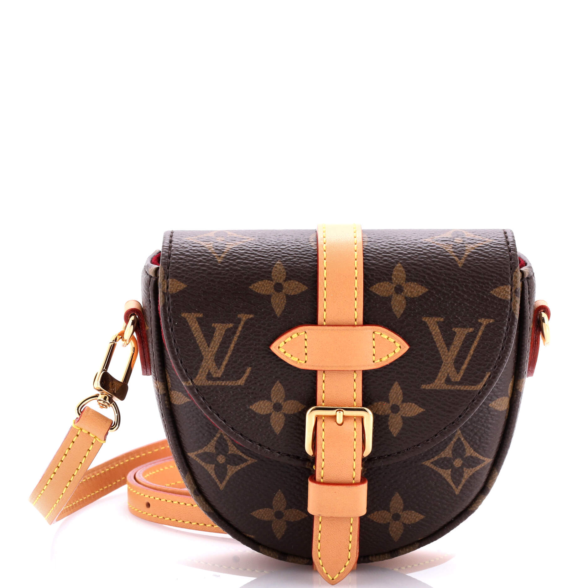 Louis Vuitton Chantilly Handbag Micro Canvas Monogram Travel Bag