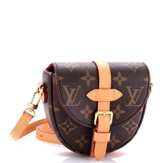 Louis Vuitton Chantilly Handbag Micro Canvas Monogram Travel Bag