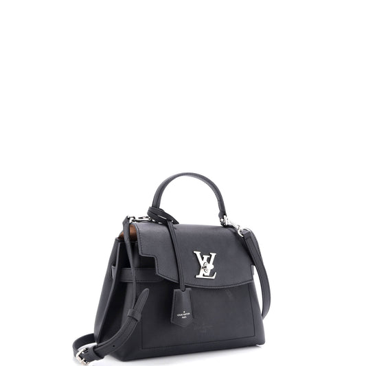 Louis Vuitton Lockme Ever Handbag Bb Leather Travel Bag