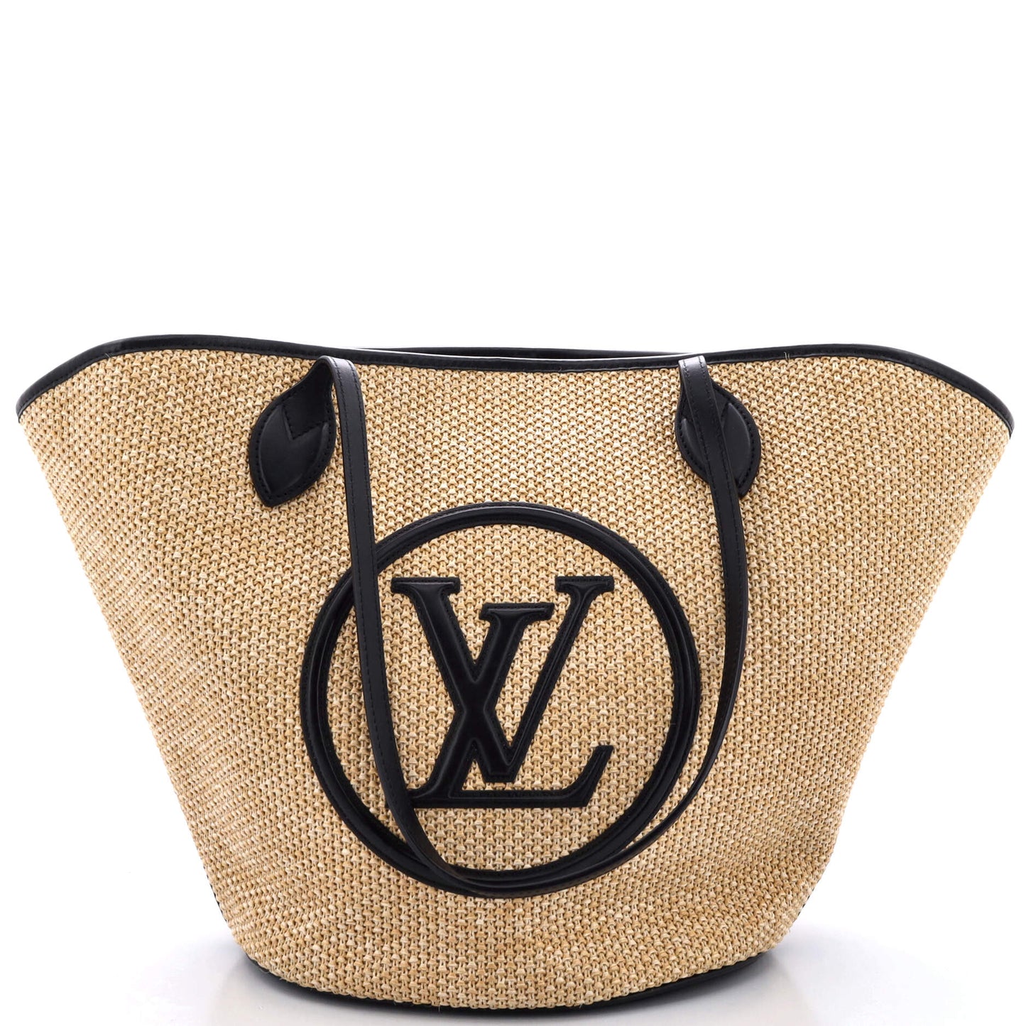 Louis Vuitton Saint Jacques Nm Handbag And Leather Raffia Shoulder Bag Leather 298445118