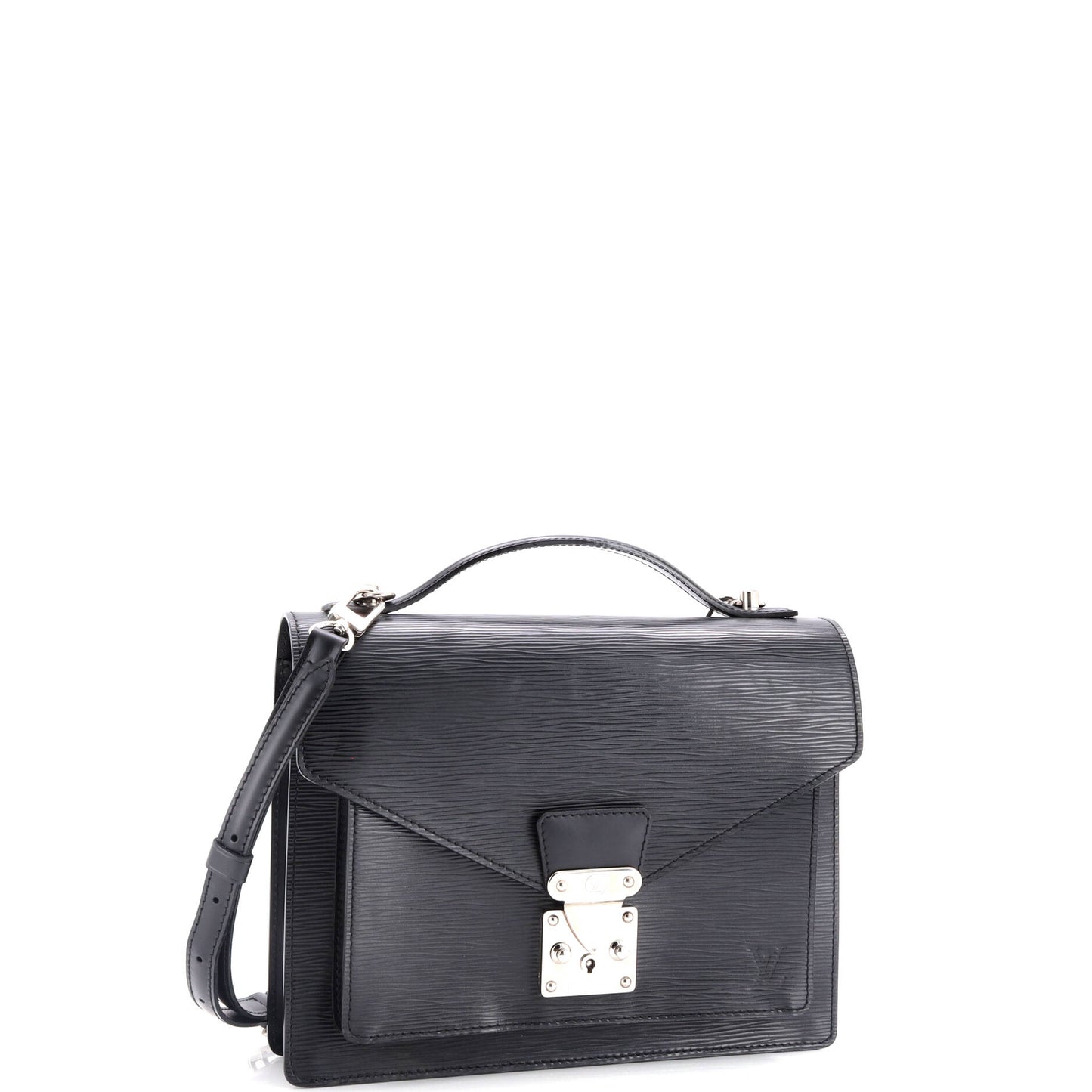 Louis Vuitton Monceau Handbag Epi Leather Travel Bag