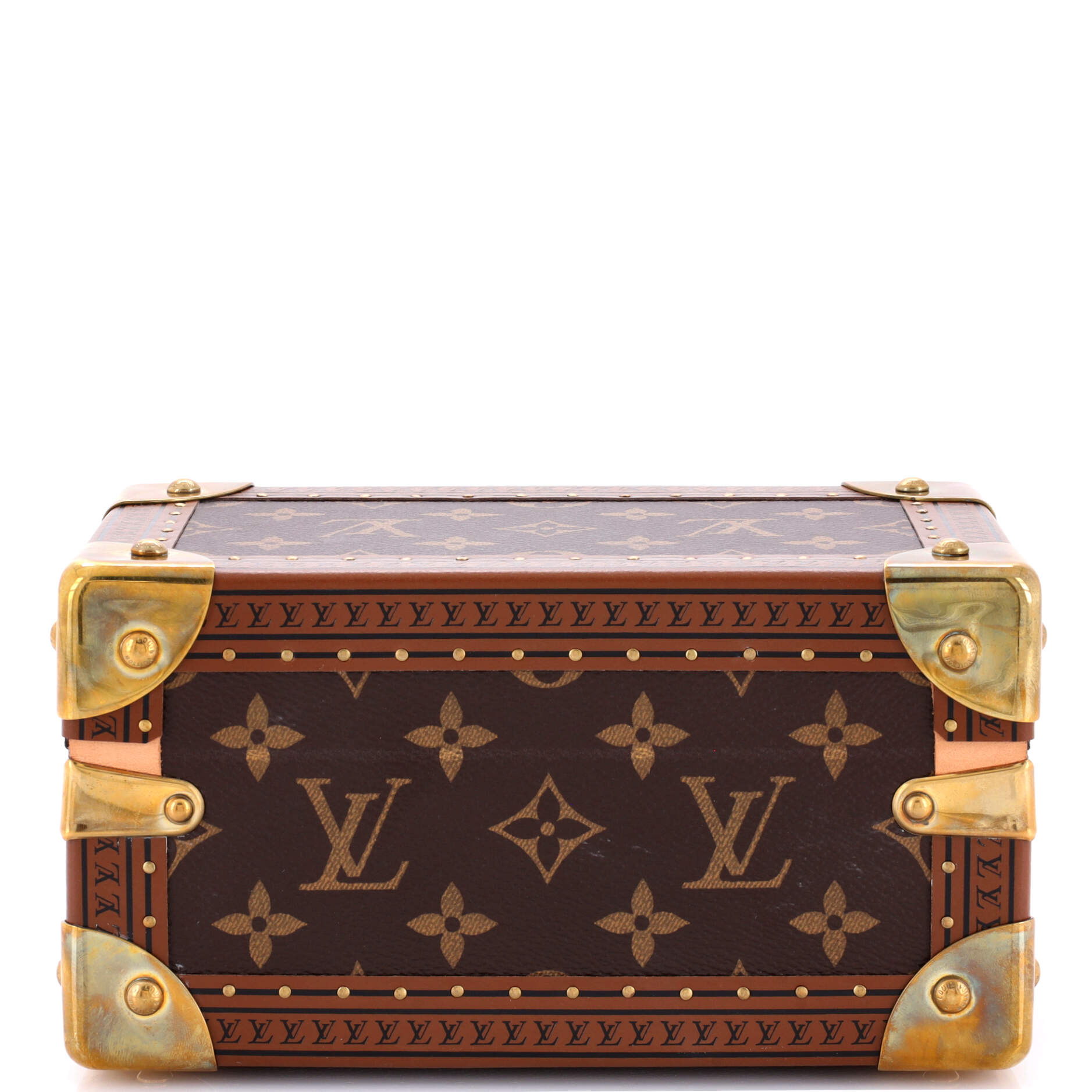 Louis Vuitton Coffret Tresor Handbag Canvas Monogram Travel Bag