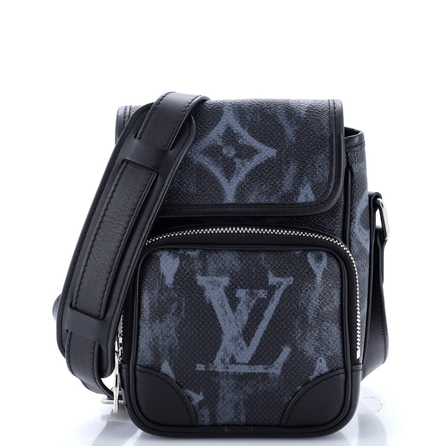 Louis Vuitton Amazone Messenger Bag Limited Edition Pastel Noir Monogram Travel Bag