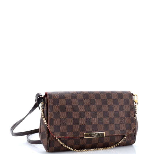 Louis Vuitton Favorite Handbag Damier Mm Shoulder Bag