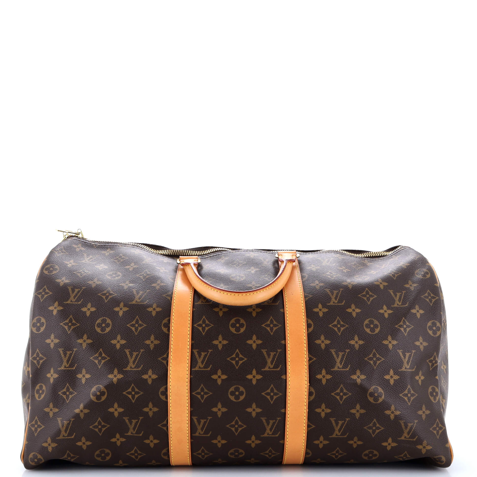 Louis Vuitton Keepall Bag Canvas Monogram Travel Bag