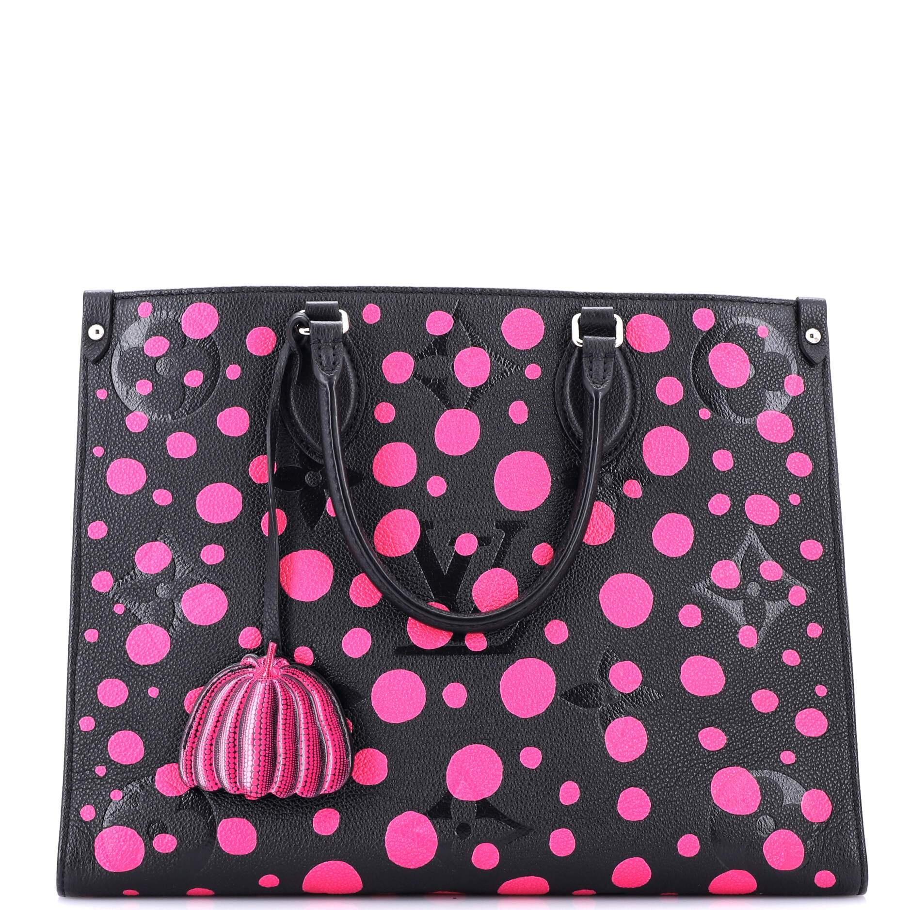 Louis Vuitton Onthego Tote Yayoi Kusama Infinity Dots Empreinte Monogram Tote Bag