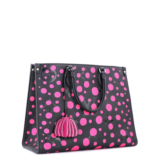 Louis Vuitton Onthego Tote Yayoi Kusama Infinity Dots Empreinte Monogram Tote Bag
