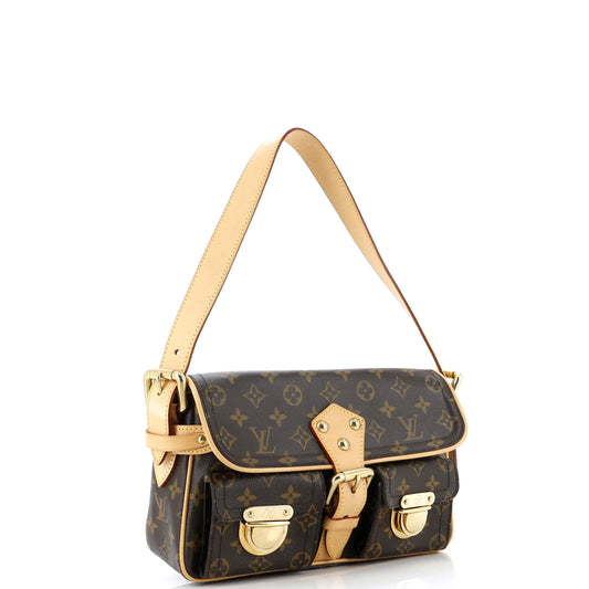 Louis Vuitton Hudson Handbag Pm Canvas Monogram Shoulder Bag