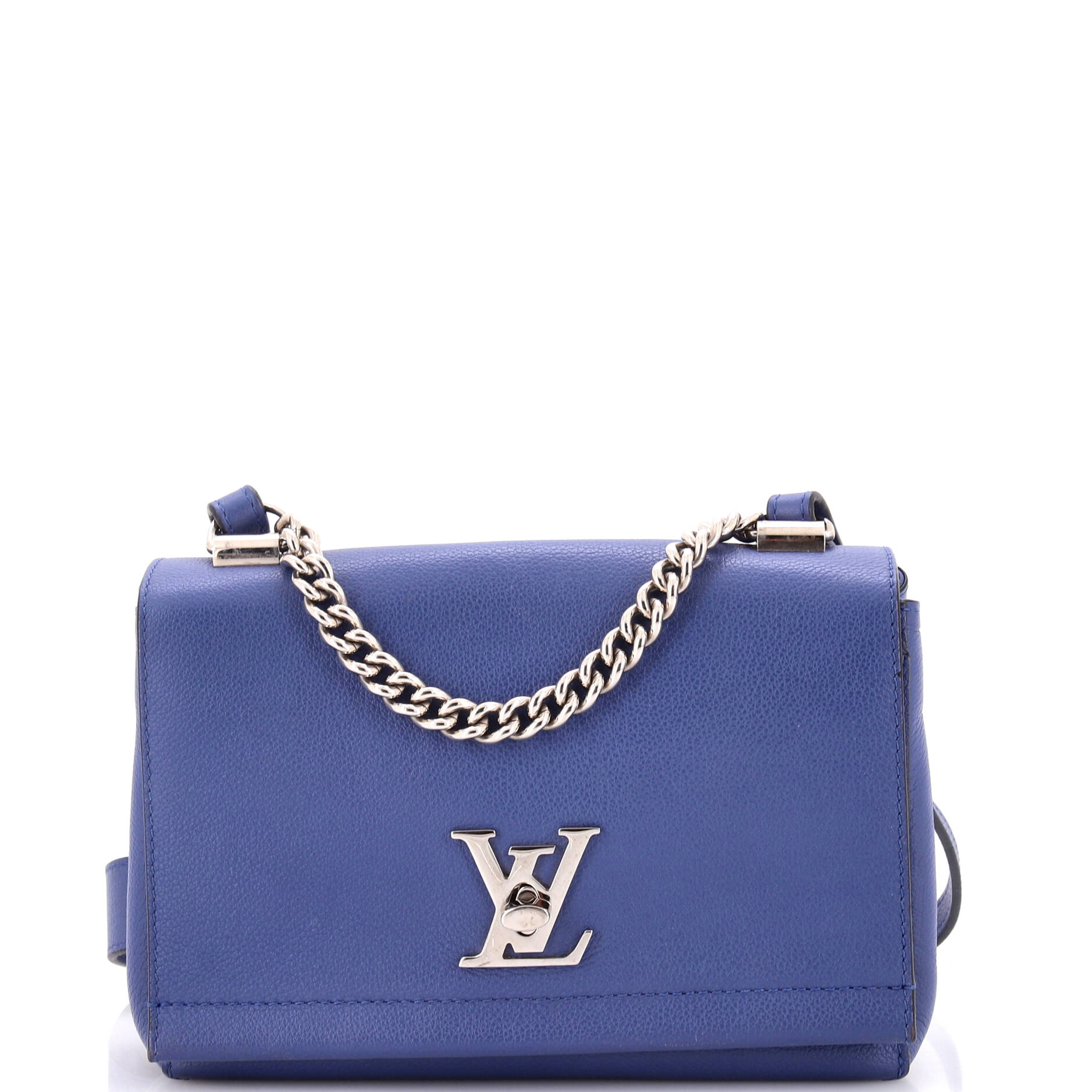 Louis Vuitton Lockme Ii Handbag Bb Leather Shoulder Bag