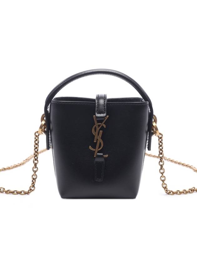 YSL Saint Laurent Saint Laurent Trending Le Micro Bag Black Bucket Bucket Bag