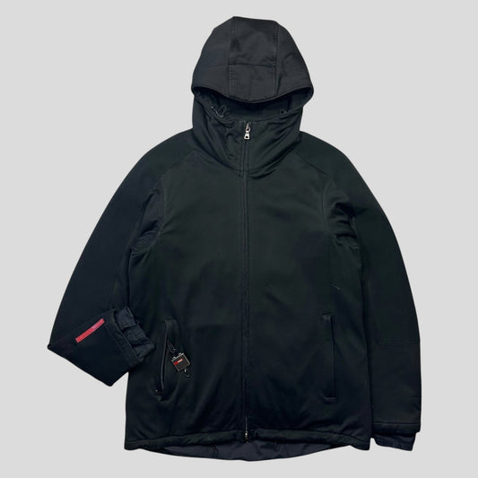 Prada Handbag Sport 00’s Ninja Moto Panelled Jacket