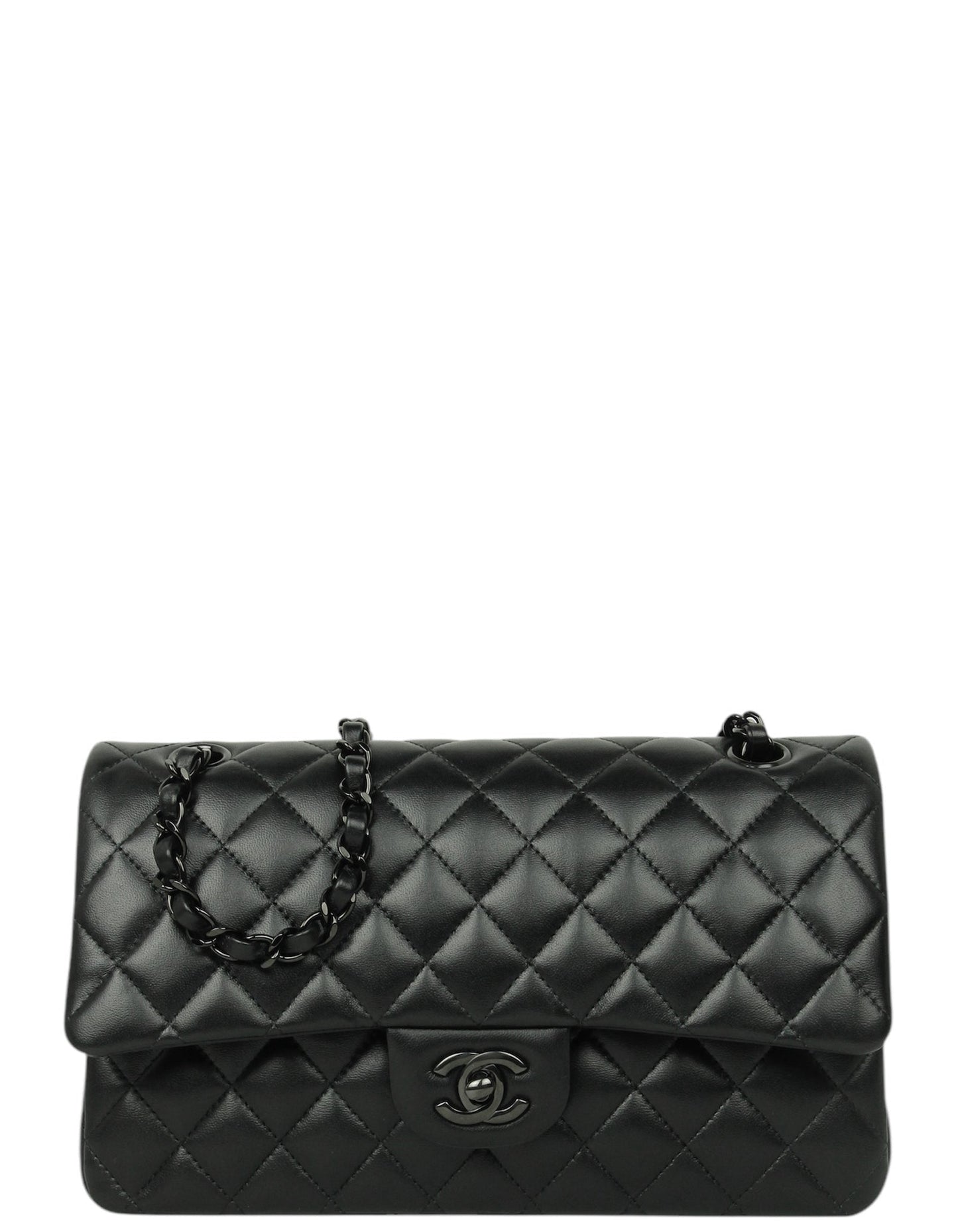 Chanel '24 SO BLACK Lambskin Medium Double Flap Bag