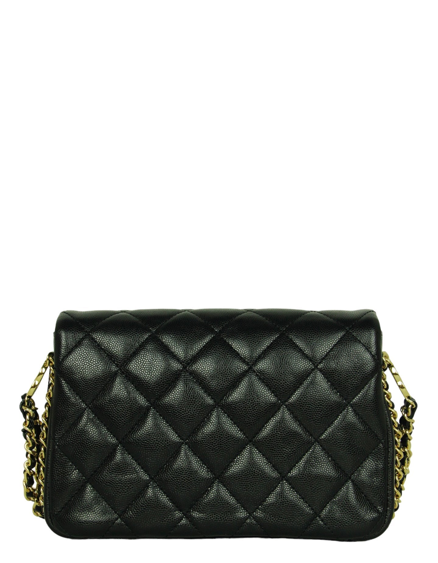 Chanel NEW 23C Black Caviar CC Coco You Flap Bag