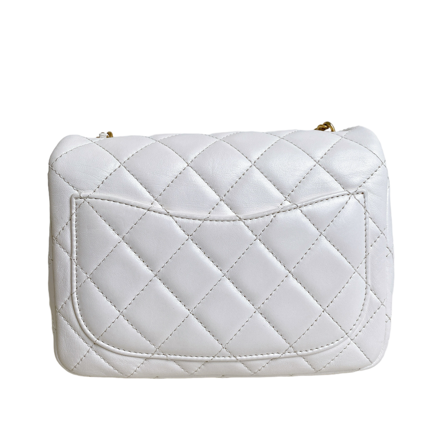 Chanel Mini Square Pearl Crush Handbag