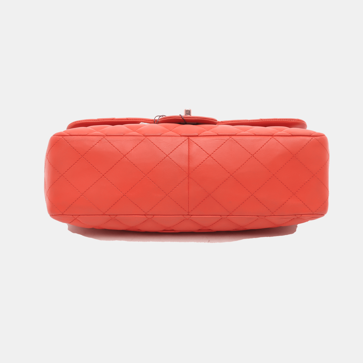 Chanel Classic Flap Hardware Velvet Red Gold Leather Handbag