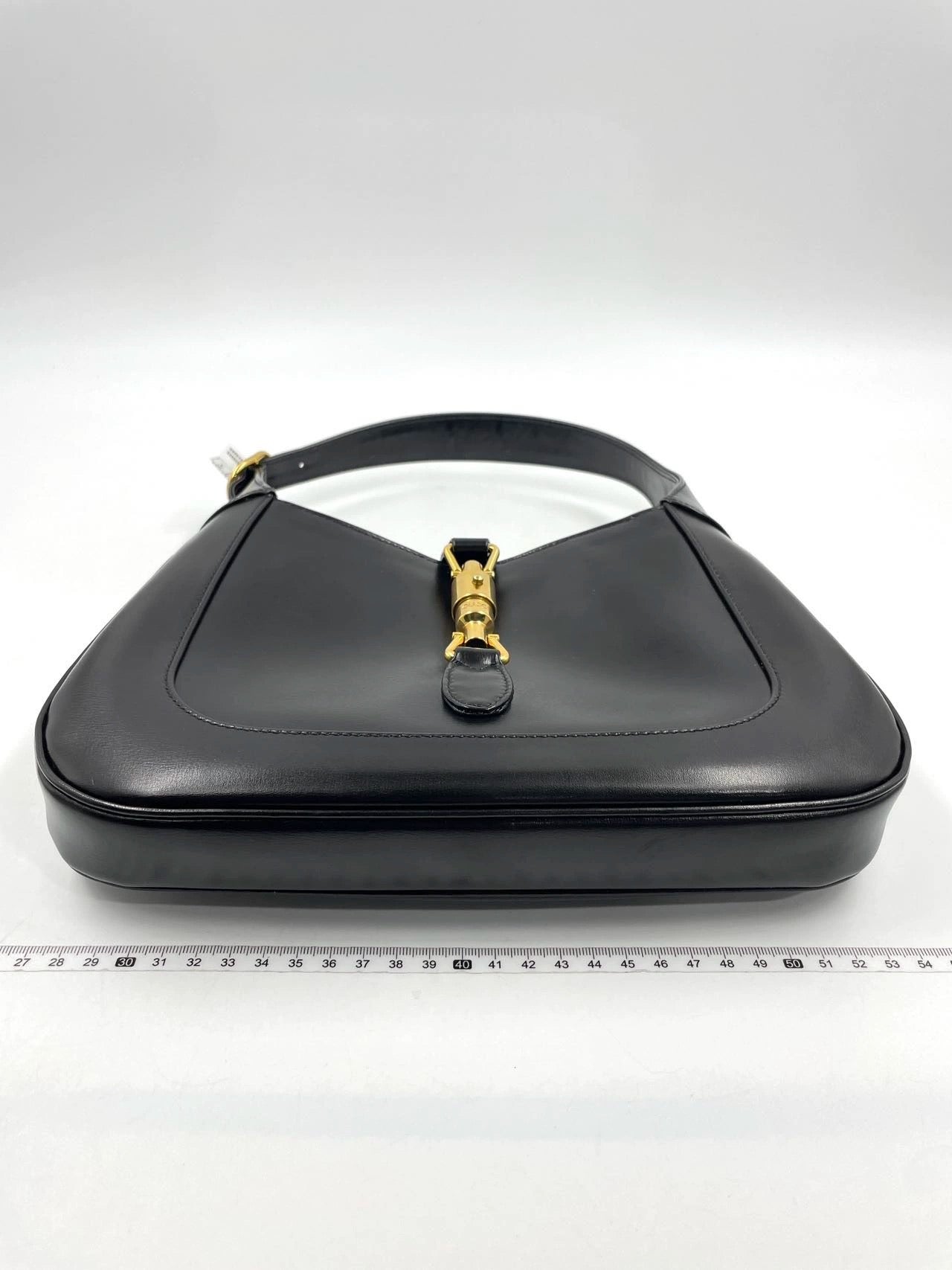 Gucci Jackie Adjustable Strap Leather Black Handbag Strap 6