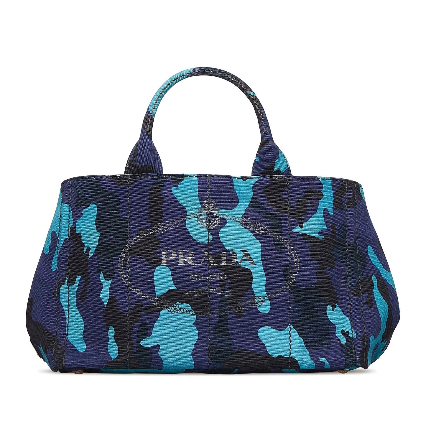 Prada Canapa Camouflage Satchel Satchel Bag