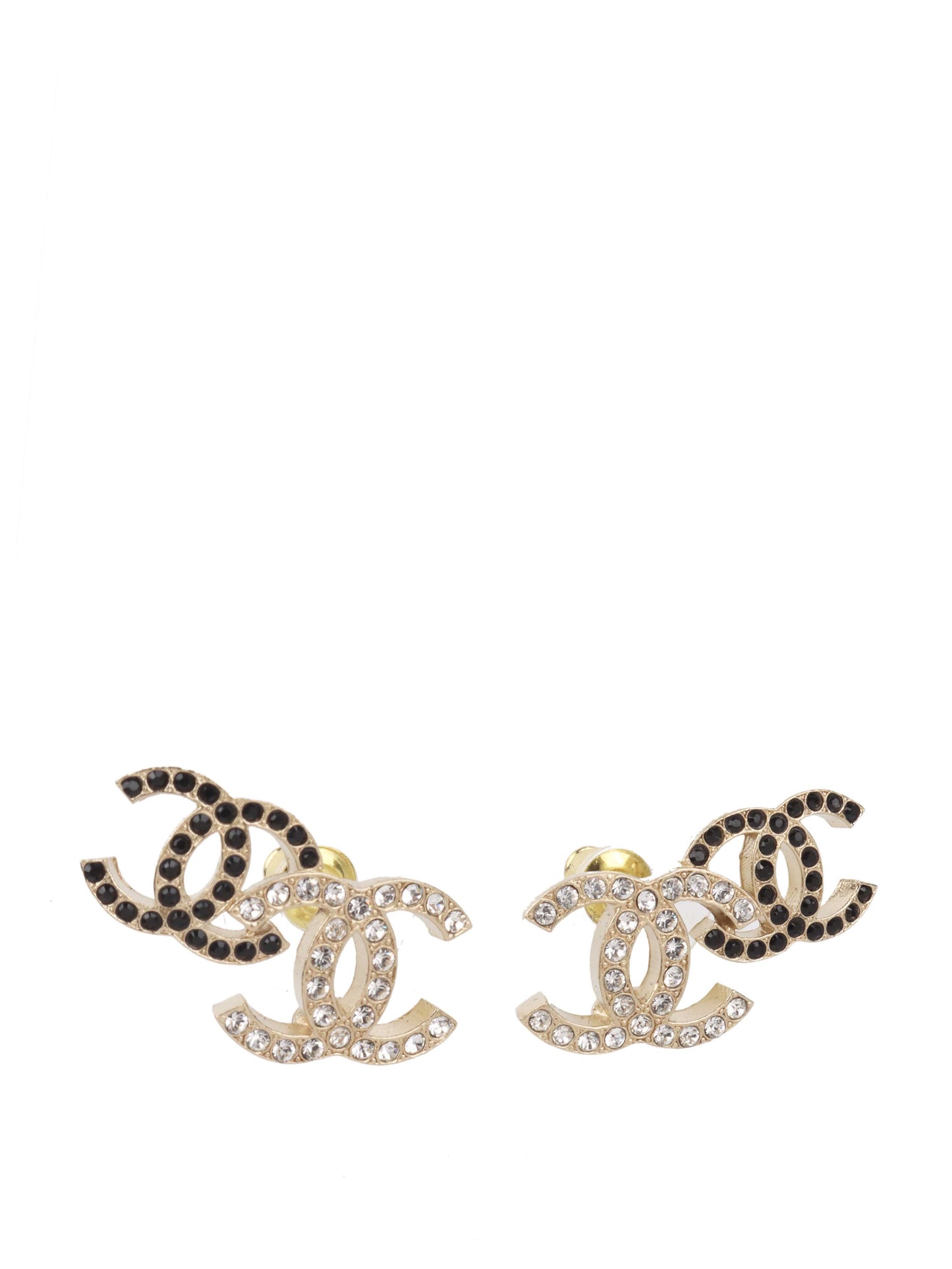 Chanel Dual CC Earrings
