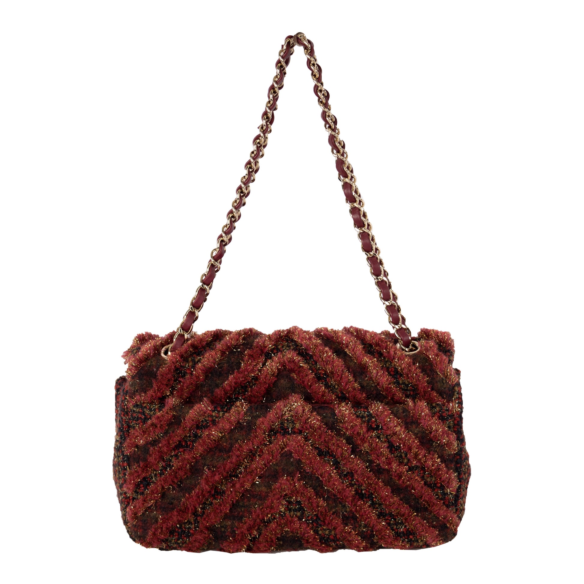 Chanel Chanel Red Tweed New Bag