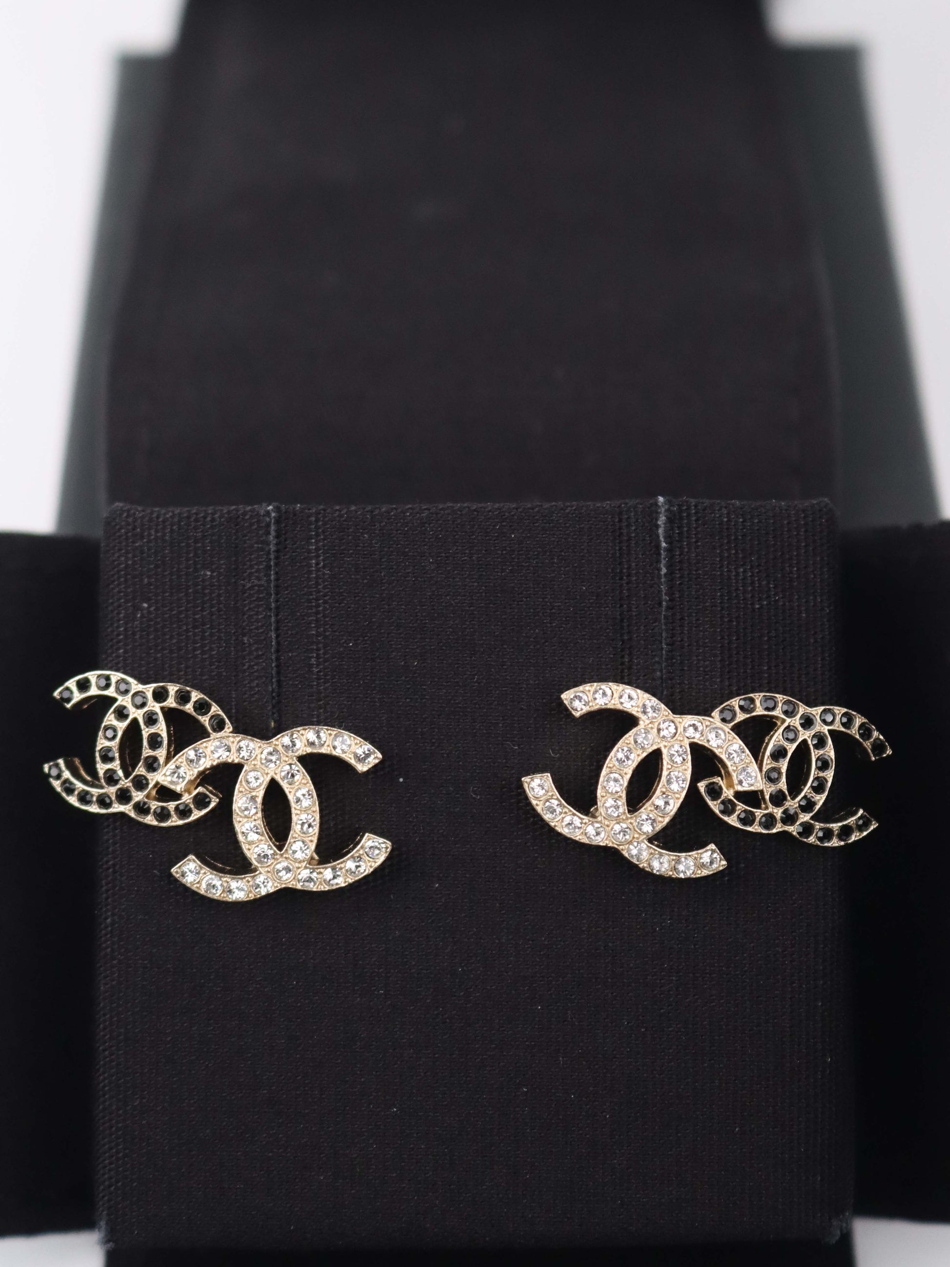 Chanel Dual CC Earrings