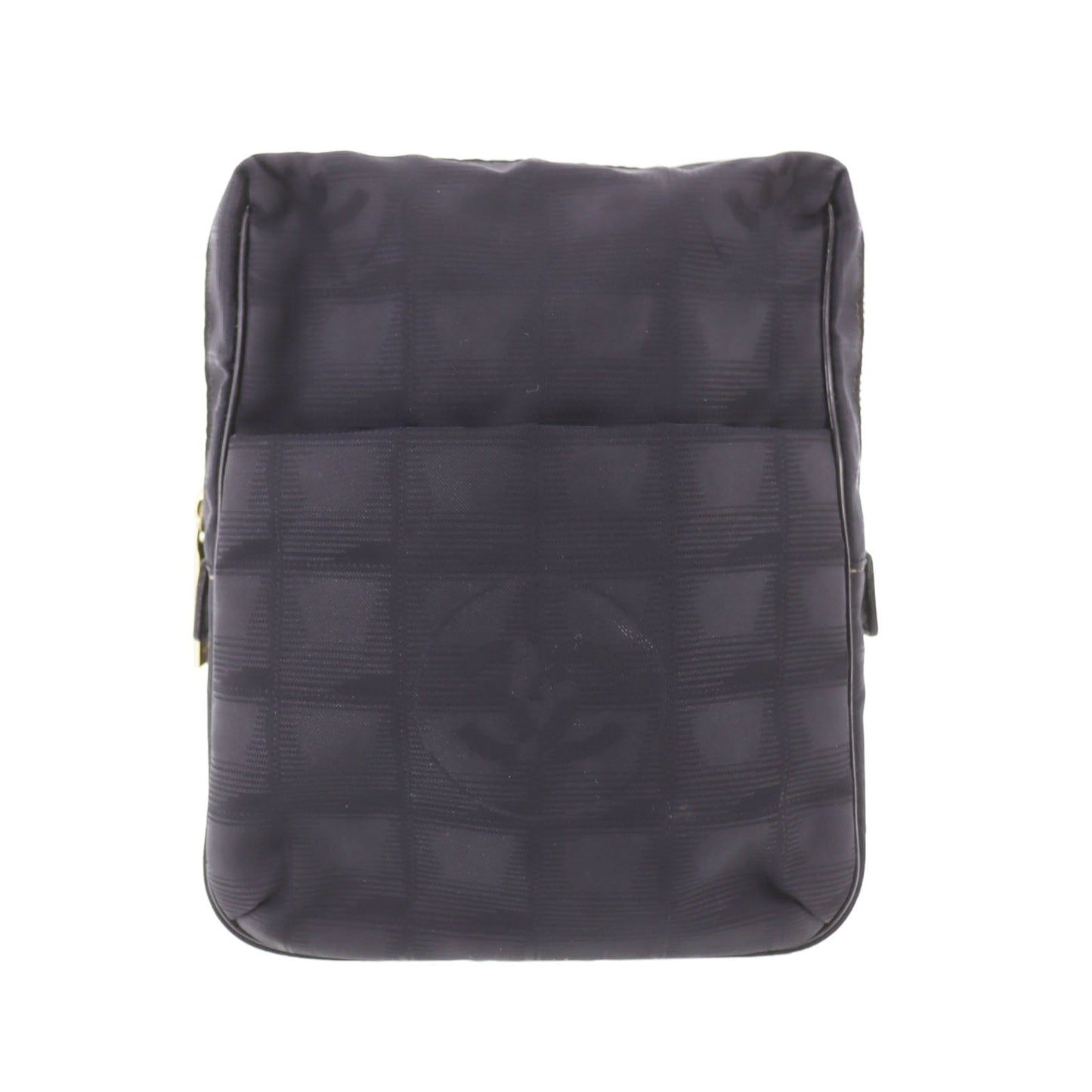 CHANEL New Travel Line  Black Shoulder Bag Nylon France   #DA742