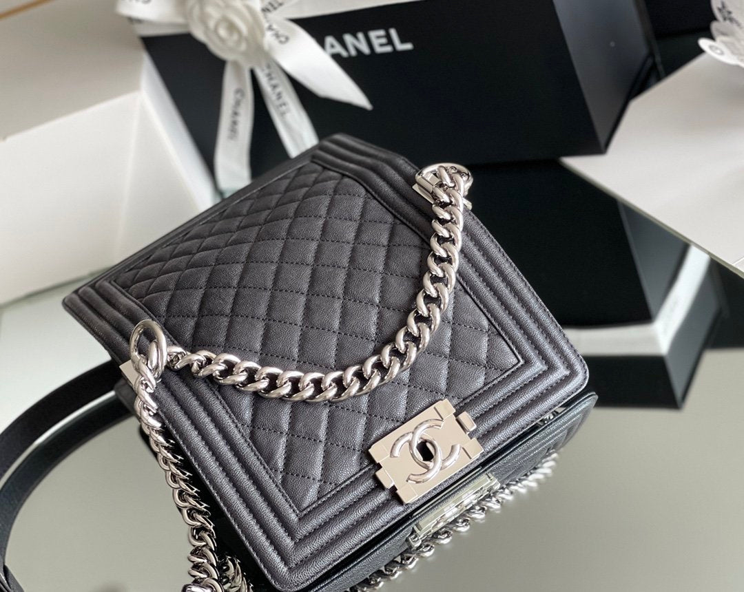 Chlmini Classic Top Qualityapbag For Women Black Travel Bag