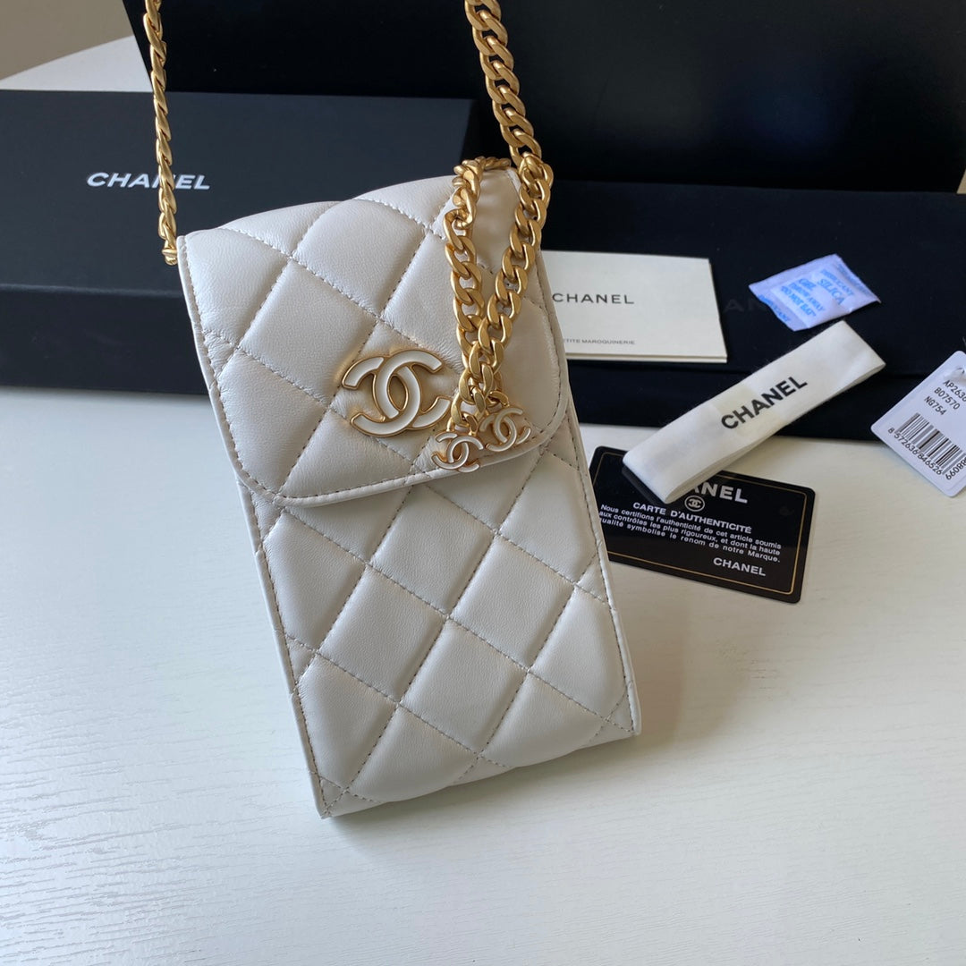 Chlphone Holder Bag For Women White Travel Bag