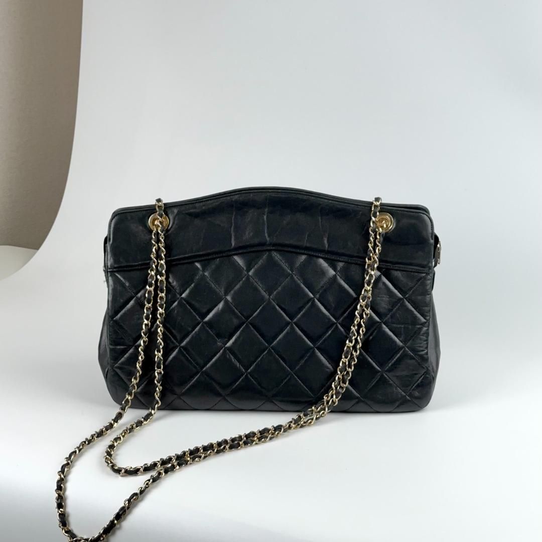 Chanel Quilted Tote - Black Totes, Handbags MR