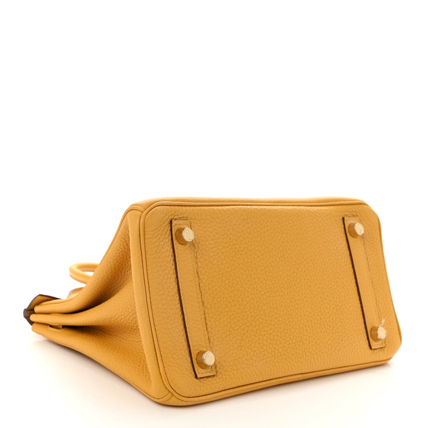 Hermes Togo Birkin Jaune Ambre Handbag Travel Bag