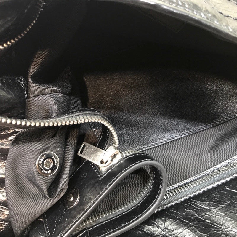 YSL Saint Laurent Niki Shopping 13.8in 35cm Black Handbag
