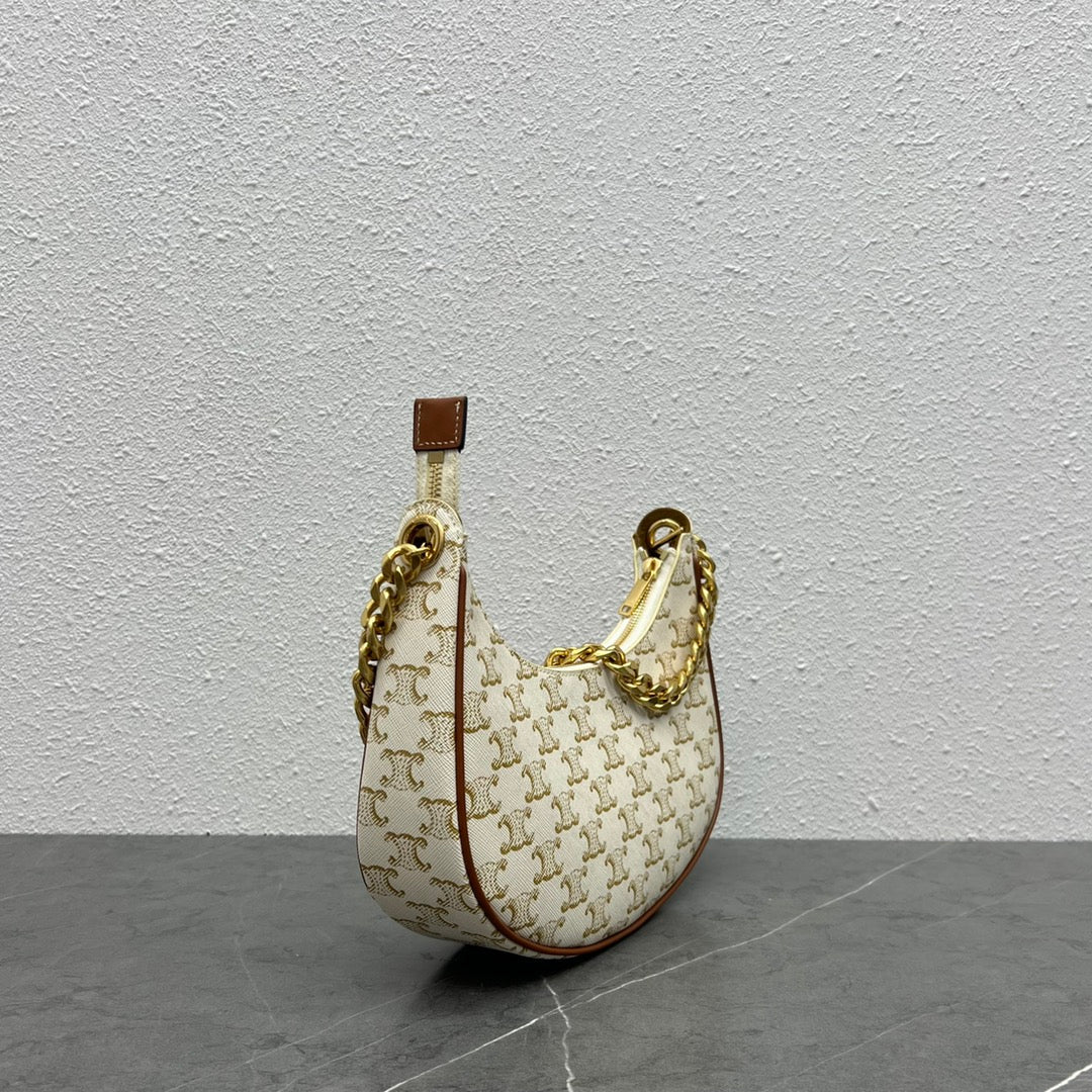 Top Quality Metop Qualityum Ava In Triomphe Canvas White Travel Bag