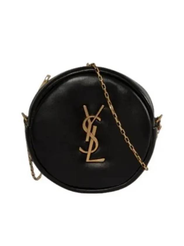 YSL Saint Laurent Saint Laurent Trending Round Pillow Cross Bag Black Travel Bag