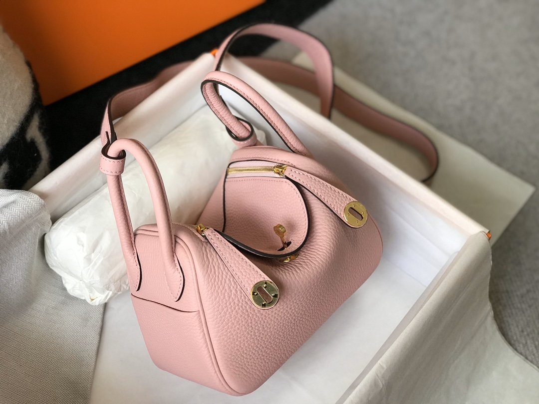 Top Quality Lindy Clementop Quality Bag With Pink Gold Crossbody Bag